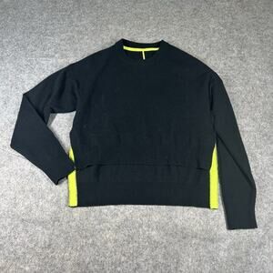 Alexand Wang Sweater Women’s Small Pullover Wool Cashmere Black High Low Slits